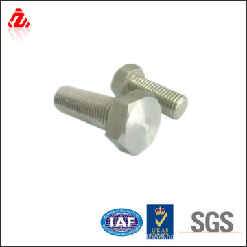 stainless steel hex head bolt a2-70